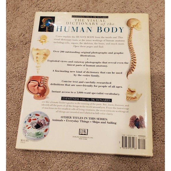 Eyewitness Visual Dictionaries: the Visual Dictionary of the Human Body by DK... - Picture 2 of 14